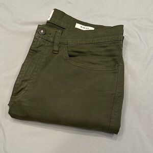 Flint & Tinder 365 Slim Pants - Size 31 - Olive Green color